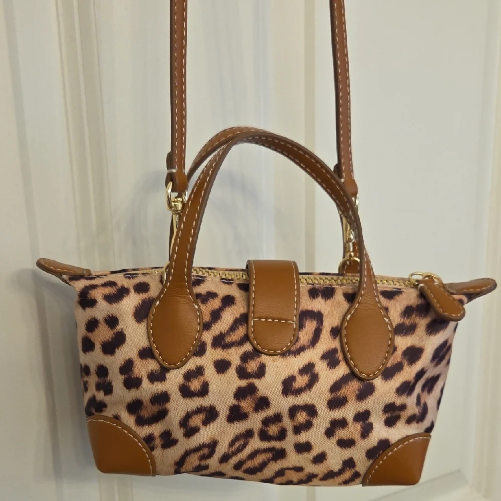 Stoney Clover Lane Leopard Pouchette. NWOT. - Picture 3 of 6